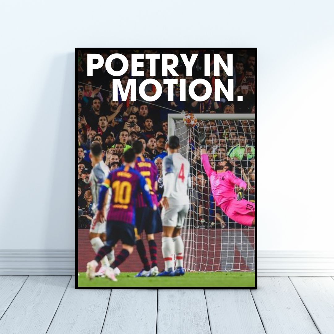 Lionel Messi - POETRY IN MOTION.