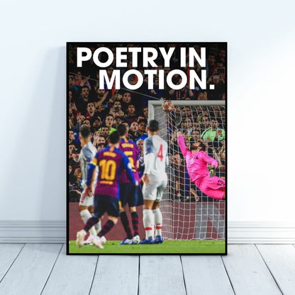 Lionel Messi - POETRY IN MOTION.
